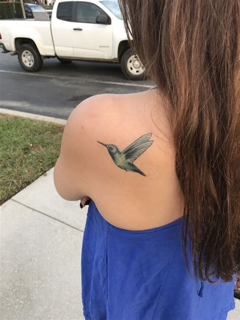 There are many different styles of hummingbird tattoos, but they all have one thing in common theyre both striking and intricate. . Memorial hummingbird tattoo meaning